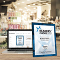 Official Readers' Choice Winner Plaque + Digital Certificate (PDF)