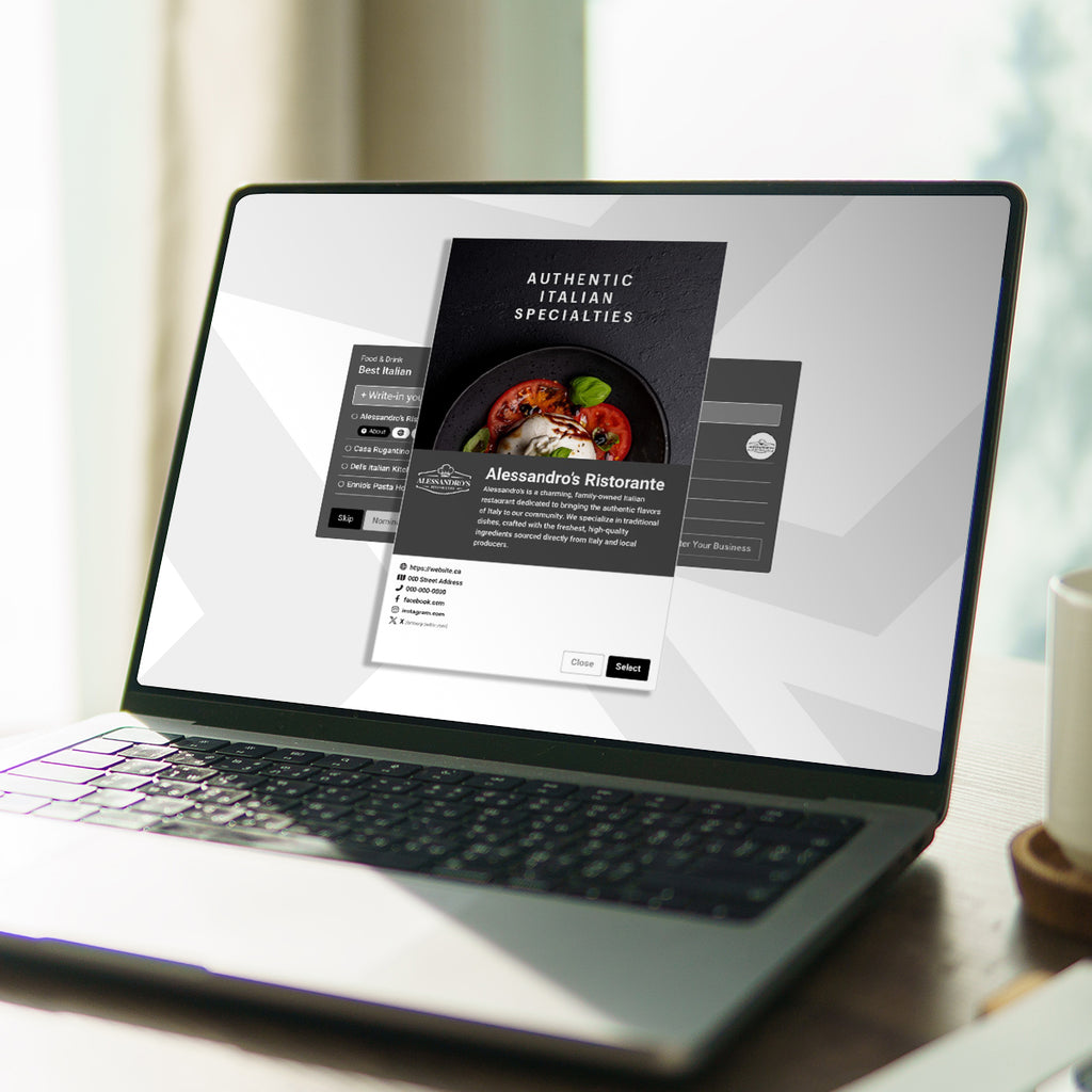 Readers' Choice Enhanced Business Profile