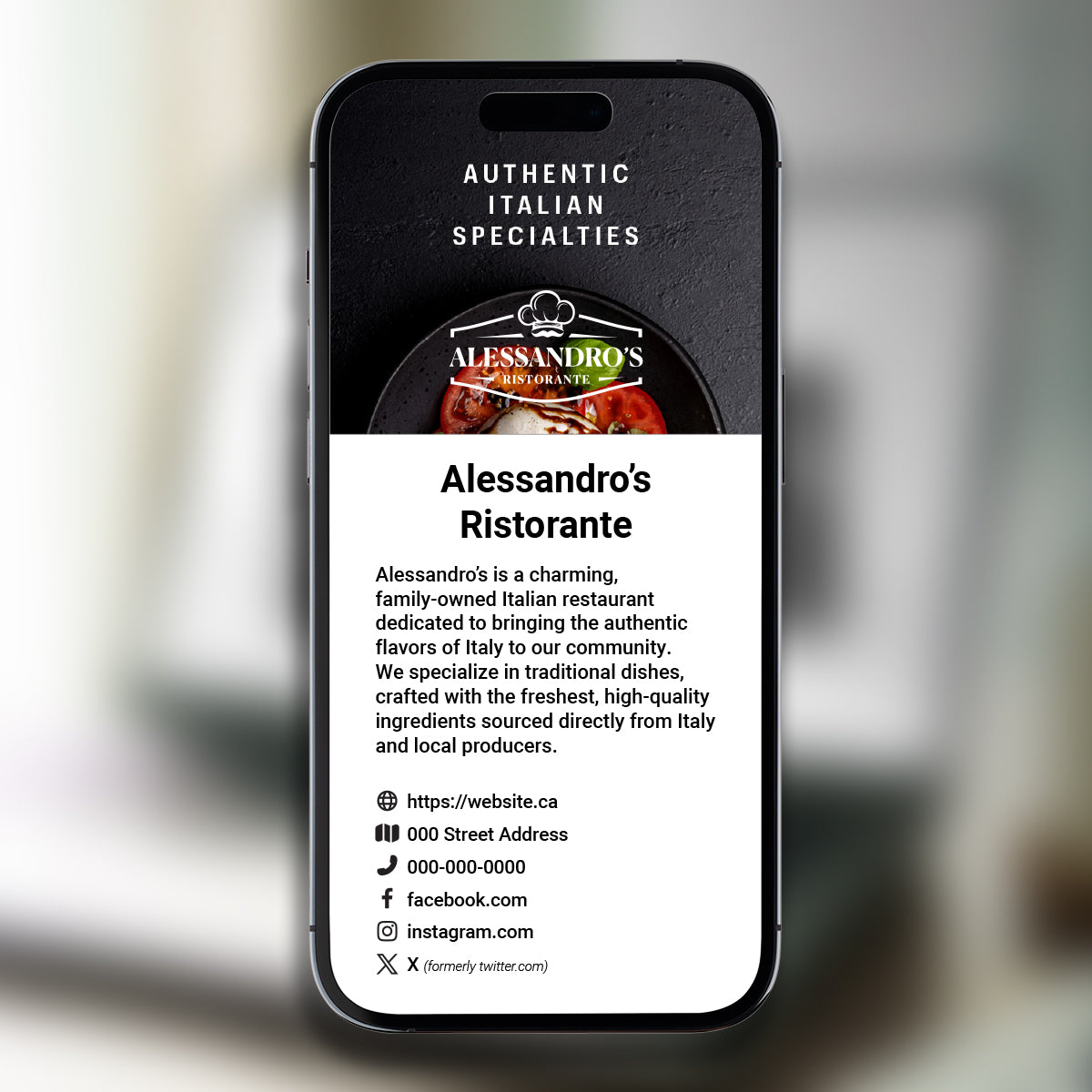 Readers' Choice Enhanced Business Profile