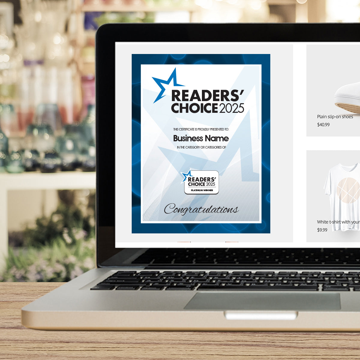 Official Readers' Choice Winners Certificate (PDF)